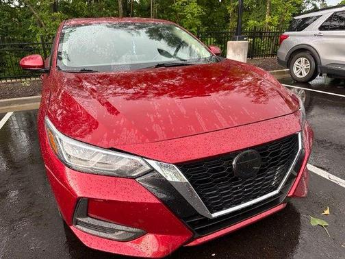 Scarlet Ember 2022 Nissan Sentra SV