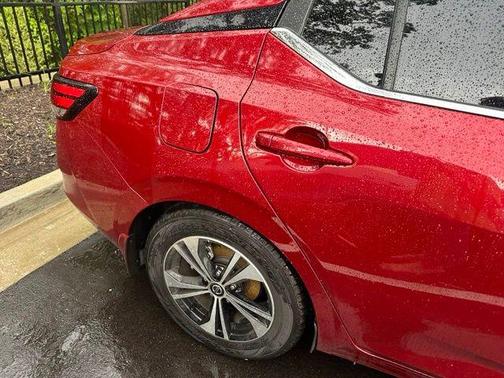 Scarlet Ember 2022 Nissan Sentra SV