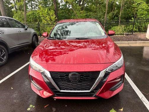 Scarlet Ember 2022 Nissan Sentra SV