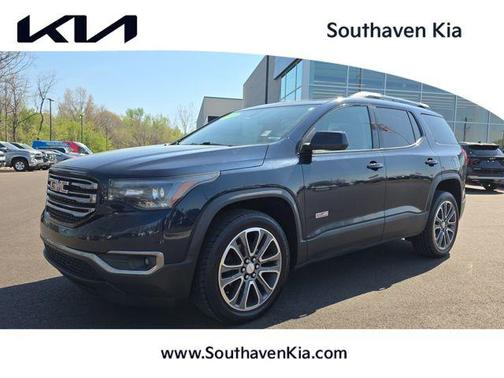 Dark Sapphire Blue Metallic 2017 GMC Acadia SLT-1