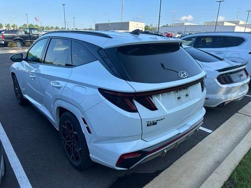 Quartz White 2022 Hyundai TUCSON N Line