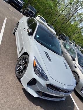 Ceramic Silver 2022 Kia Stinger GT-Line