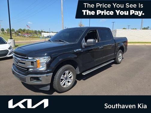 Shadow Black 2018 Ford F-150 XLT