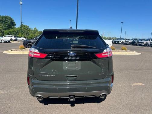 Green Metallic 2024 Ford Edge Titanium