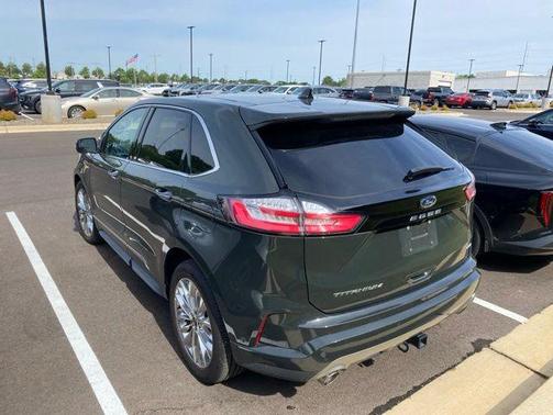 Green Metallic 2024 Ford Edge Titanium