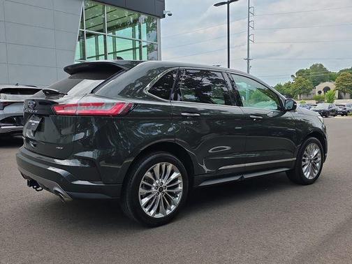 Green Metallic 2024 Ford Edge Titanium