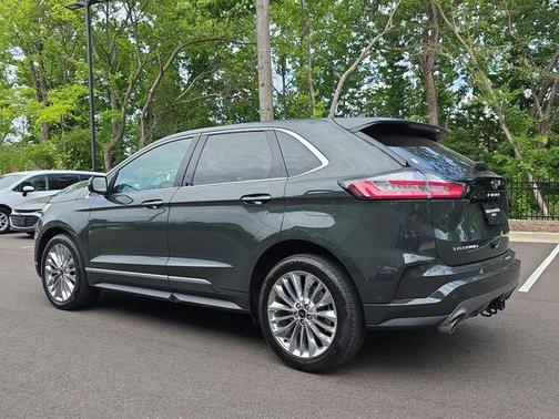 Green Metallic 2024 Ford Edge Titanium