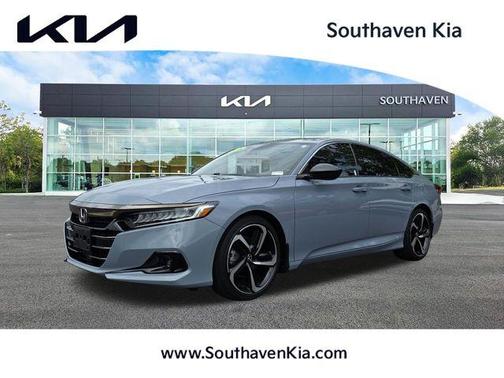 Blue 2022 Honda Accord Sport SE