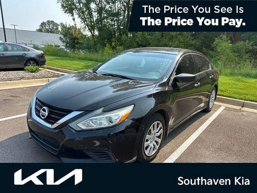 Black 2017 Nissan Altima 2.5 S