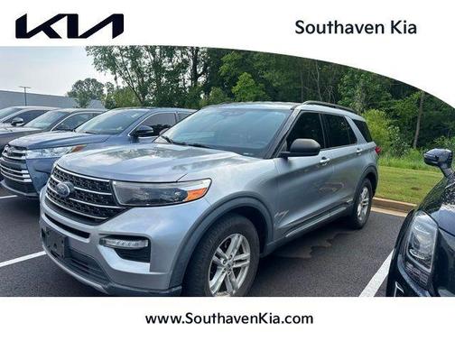 Silver Metallic 2020 Ford Explorer XLT