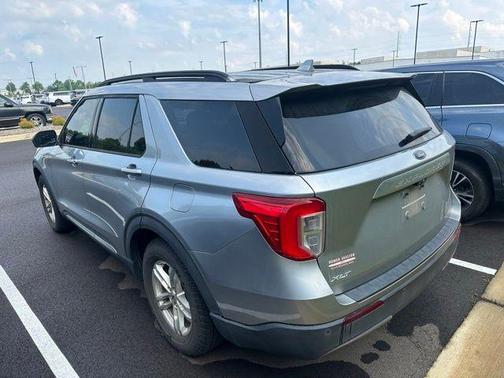Silver Metallic 2020 Ford Explorer XLT