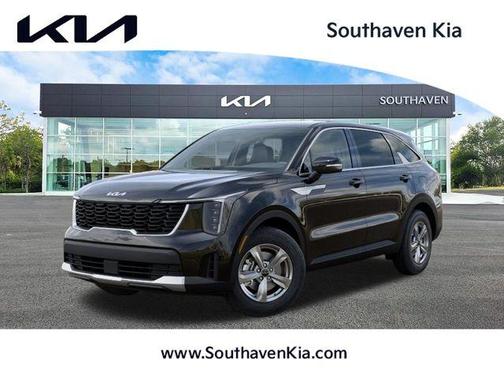 Ebony Black 2026 Kia Sorento LX