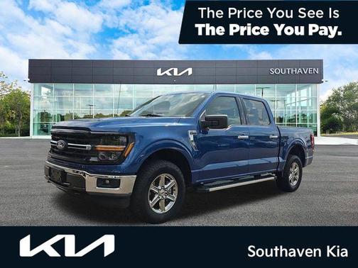 Blue Metallic 2025 Ford F-150 XLT