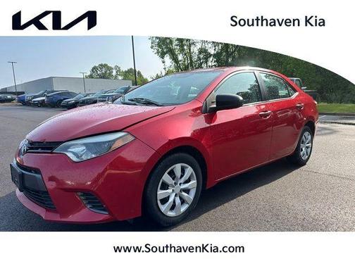 Barcelona Red Metallic 2016 Toyota Corolla LE