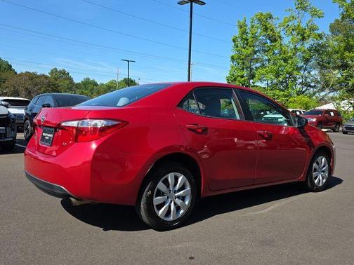 Barcelona Red Metallic 2016 Toyota Corolla LE