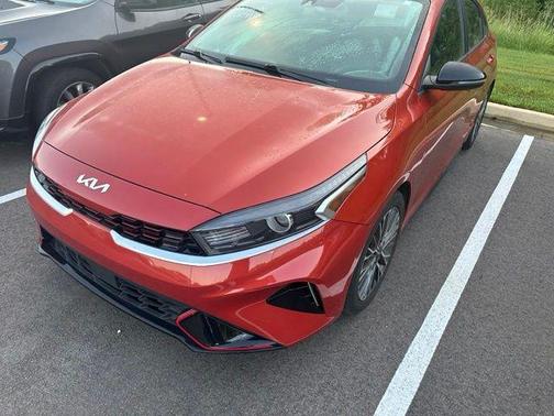 Fire Orange 2023 Kia Forte GT-Line