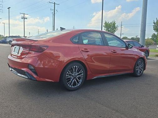 Fire Orange 2023 Kia Forte GT-Line