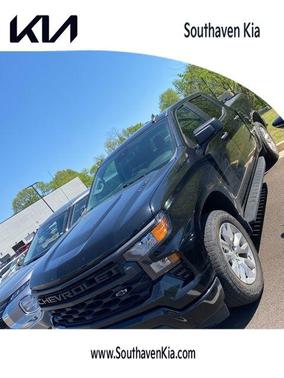 Black 2023 Chevrolet Silverado 1500 Custom