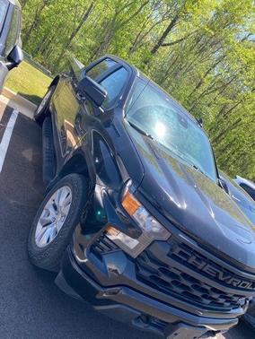Black 2023 Chevrolet Silverado 1500 Custom