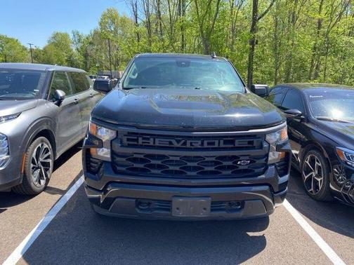 Black 2023 Chevrolet Silverado 1500 Custom