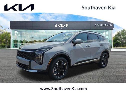 Wolf Gray 2026 Kia Sportage Hybrid SX-Prestige