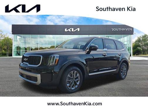 Ebony Black 2025 Kia Telluride LX