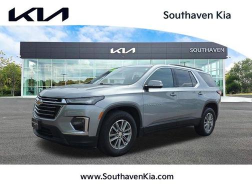 Sterling Gray Metallic 2023 Chevrolet Traverse LT Cloth