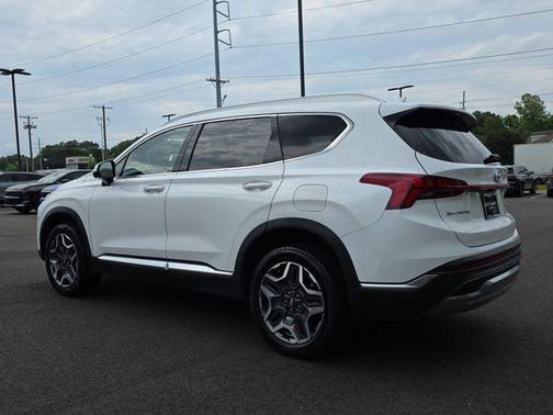 Quartz White 2022 Hyundai SANTA FE HEV Limited