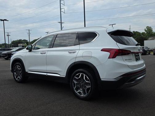 Quartz White 2022 Hyundai SANTA FE HEV Limited