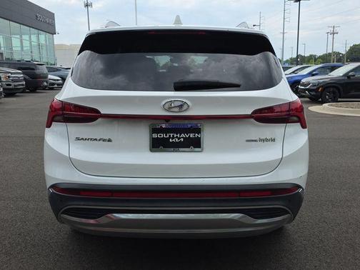 Quartz White 2022 Hyundai SANTA FE HEV Limited