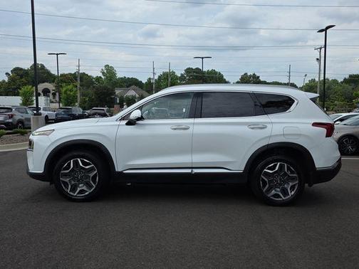 Quartz White 2022 Hyundai SANTA FE HEV Limited