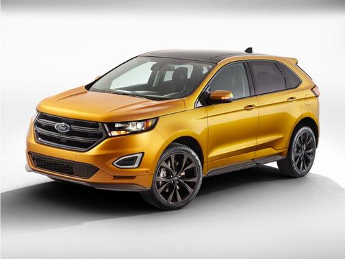 Ruby Red Metallic 2017 Ford Edge Sport