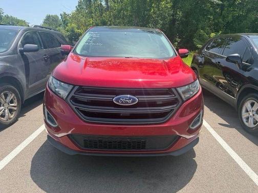 Ruby Red Metallic 2017 Ford Edge Sport