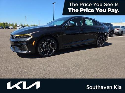 Aurora Black Pearl 2026 Kia K5 GT-Line