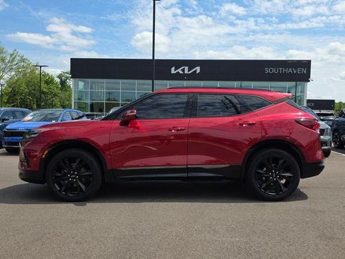 Cherry Red Tintcoat 2022 Chevrolet Blazer RS