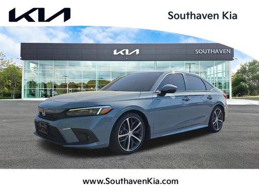 Gray 2024 Honda Civic Touring