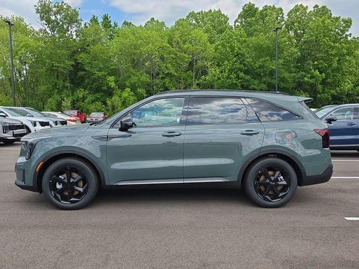 Green 2026 Kia Sorento Hybrid X-LINE SX PRESTIGE