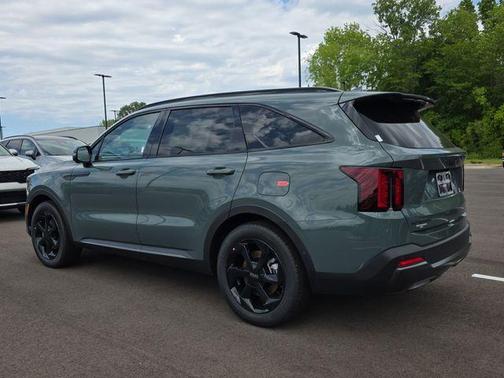 Green 2026 Kia Sorento Hybrid X-LINE SX PRESTIGE