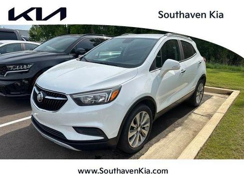 Summit White 2017 Buick Encore Preferred