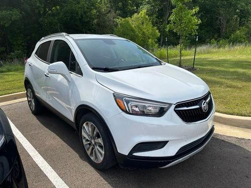 Summit White 2017 Buick Encore Preferred