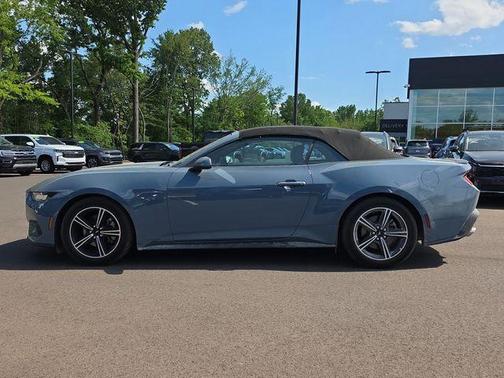 Vapor Blue 2025 Ford Mustang EcoBoost Premium