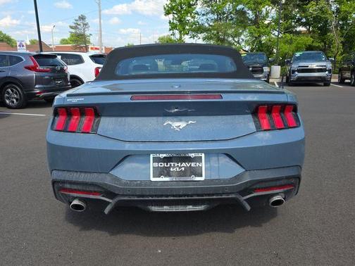 Vapor Blue 2025 Ford Mustang EcoBoost Premium