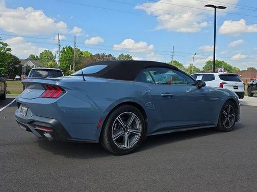 Vapor Blue 2025 Ford Mustang EcoBoost Premium