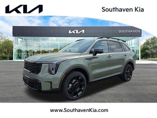 Jungle Green 2026 Kia Sorento X-Line SX
