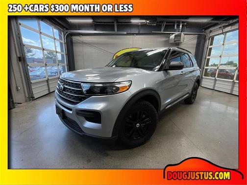 Iconic Silver Metallic 2020 Ford Explorer XLT
