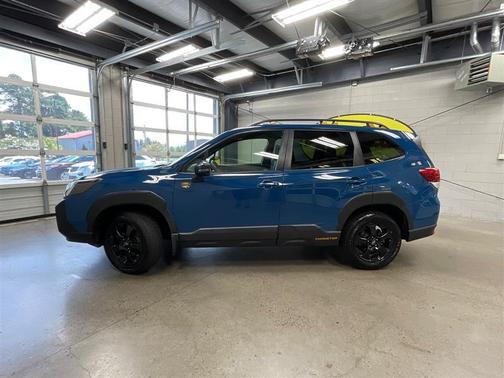 Blue 2022 Subaru Forester Wilderness