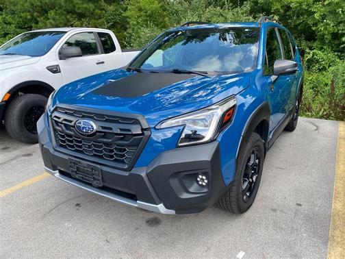 Blue 2022 Subaru Forester Wilderness