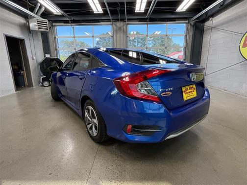 Blue 2019 Honda Civic LX