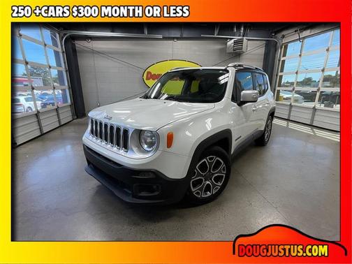 Alpine White 2016 Jeep Renegade Limited