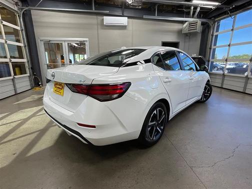 White 2024 Nissan Sentra SV